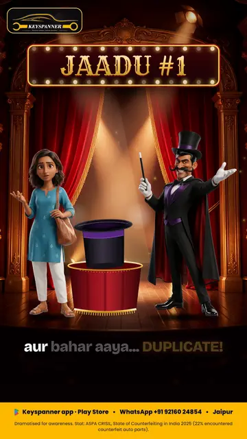Poster frame: Three magic tricks (Auto services)